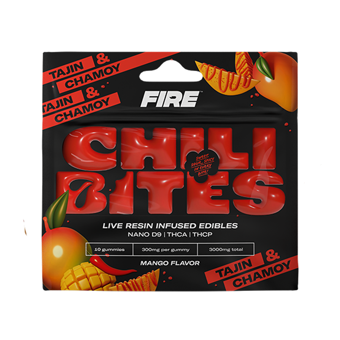 FIRE Mango Chili Bites - Edible