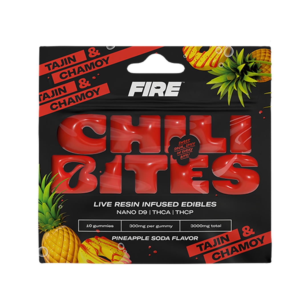 FIRE Pineapple Soda Chili Bites - Edible